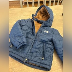 North face reversible jacket